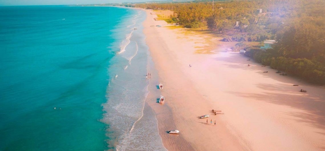 Nilaveli Beach in Trincomalee